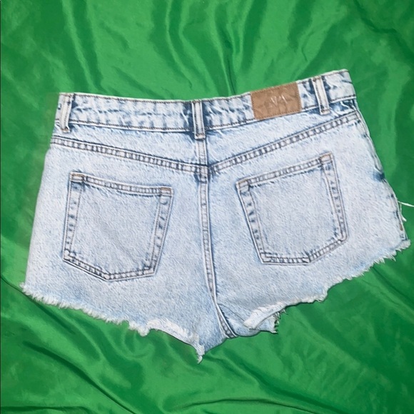 Zara Denim Distressed Women's Shorts size 4 - Picture 2 of 9